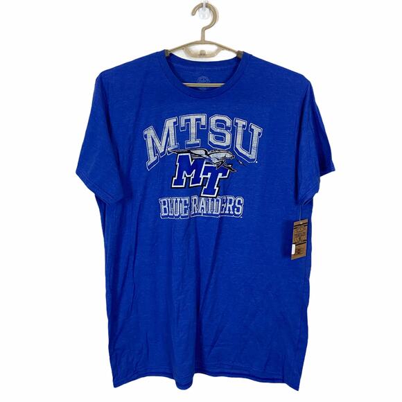 Rivalry Threads MT Sports Shirt NWT MTSU Blue Raiders 2XL T-Shirt - Picture 1 of 13